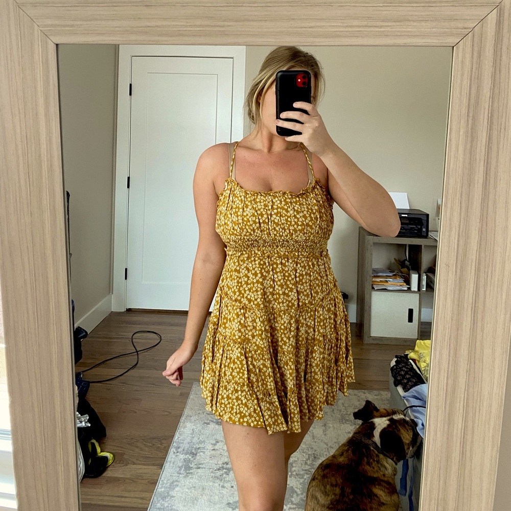 Paisley floral dress